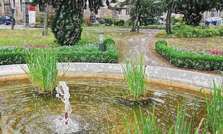 Springbrunnen © Frank Wollmann