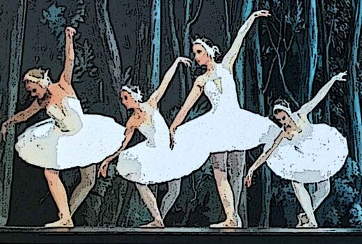 Balletttänzerinnen © Frank Wollmann
