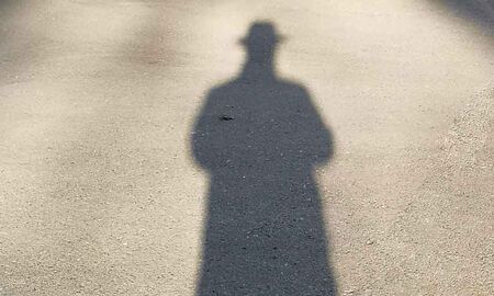 Schatten einer Person © Frank Wollmann
